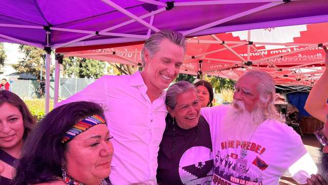 Newsom signs CA bill in support of farmworkers' union rights - Vimarsana News
