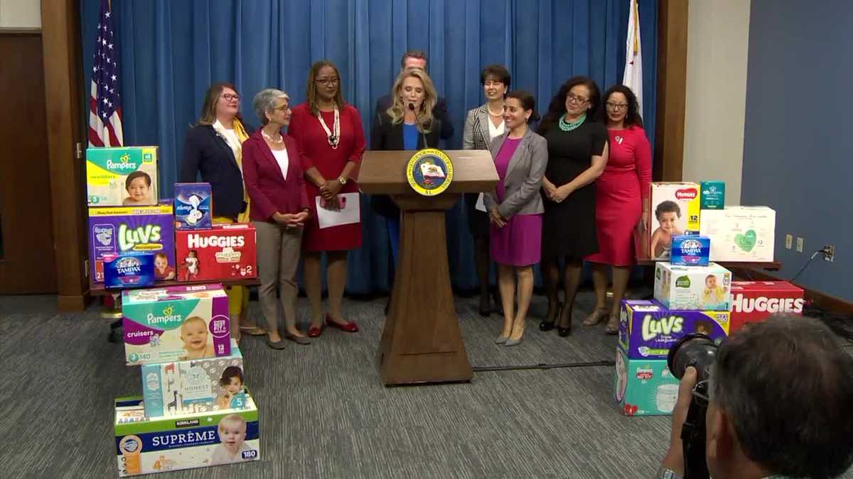 California governor wants to end tax on tampons, diapers