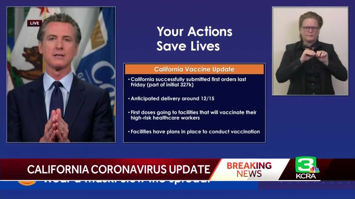 'Hope is on the horizon': Where California stands with COVID vaccine ...