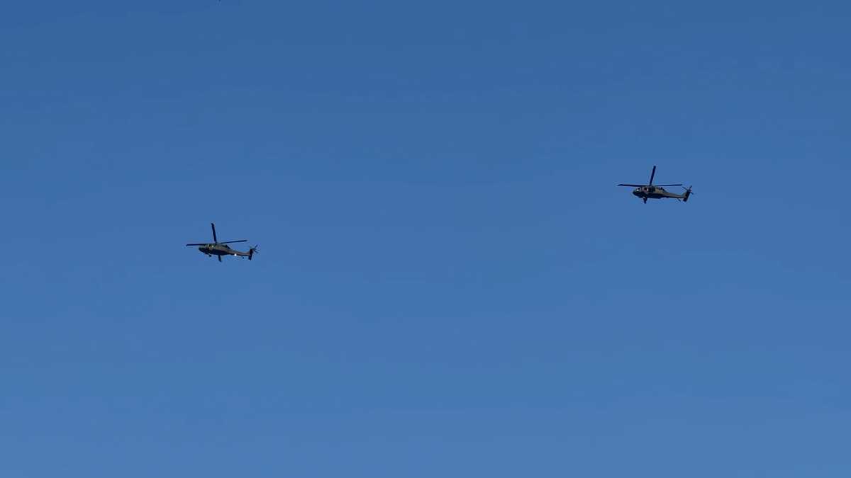 这支直升机编队为何在波士顿地区行动？是一次联邦调查局的演习。