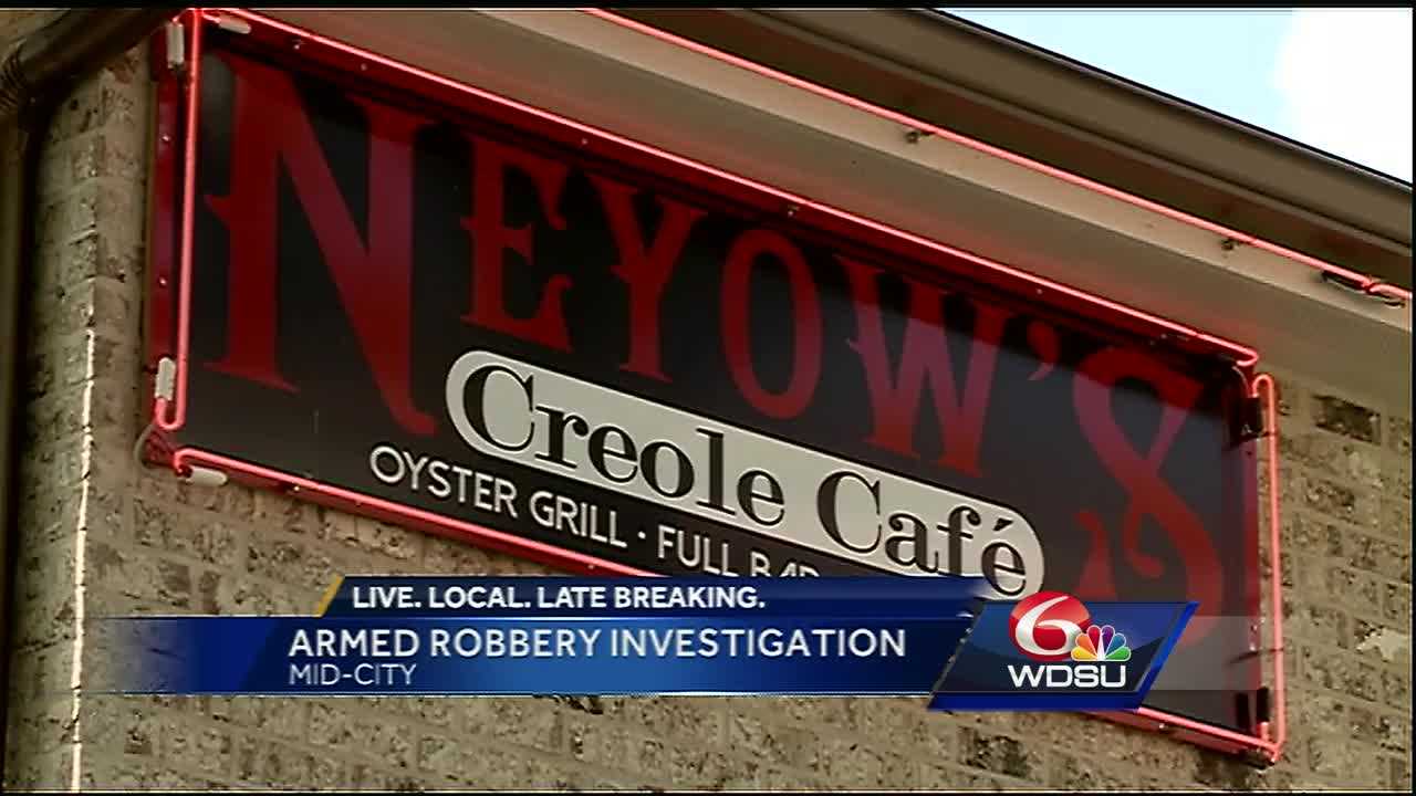 Neyow's Creole Café In Mid-City Robbed At Gunpoint By Masked Men