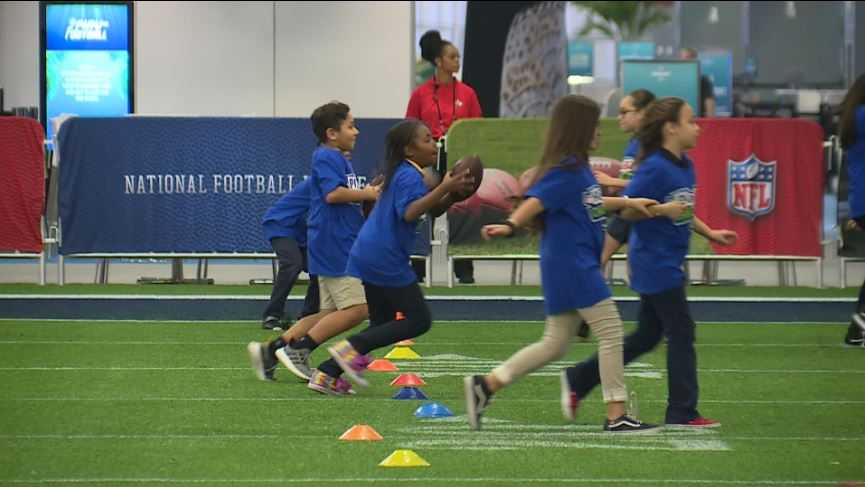 NFL Play 60 Camp comes to Miami ahead of Super Bowl