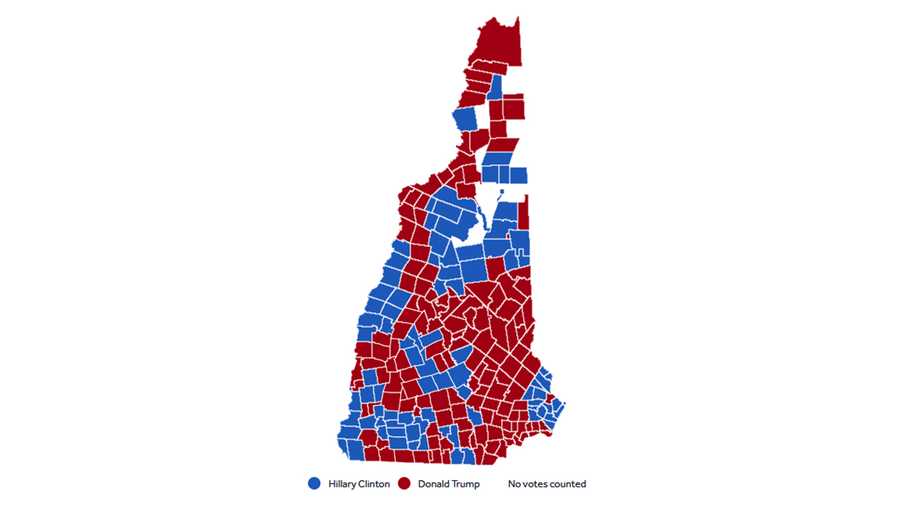 New Hampshire 2016 election results