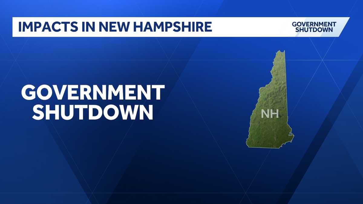 A look at the services impacted by government shutdown in New Hampshire
