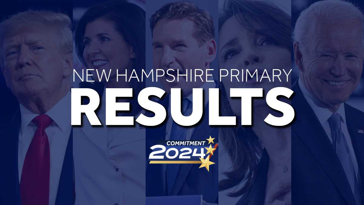 New Hampshire Election Results January 23, 2024 NH primary