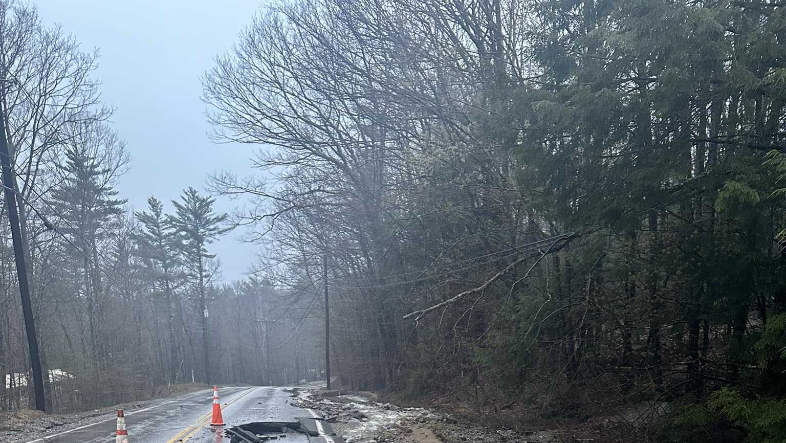 New Hampshire road damage: Part of Kancamagus Highway closed - Vimarsana News