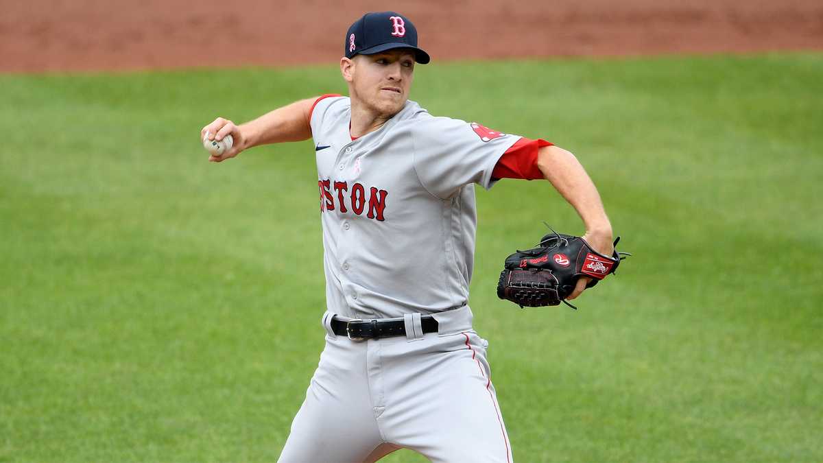 Boston Red Sox's Nick Pivetta tops out at 97 mph in 5 scoreless innings vs.  Rays, has allowed 2 runs in 15 innings since trade from Phillies 