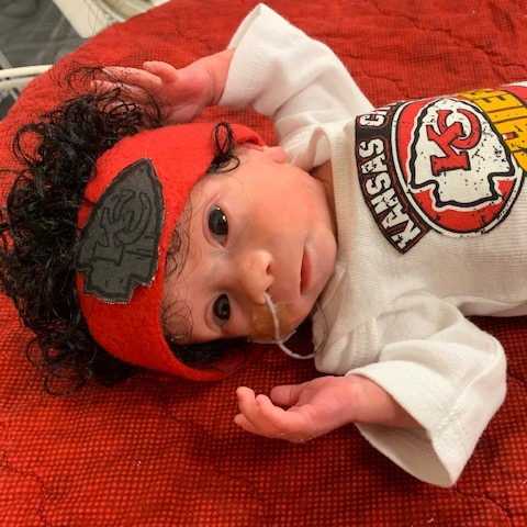 MINI MAHOMIES: Kansas City hospital dresses NICU babies in Chiefs