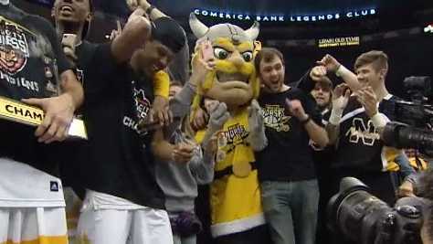 Photos: NKU Norse celebrate big Horizon League win