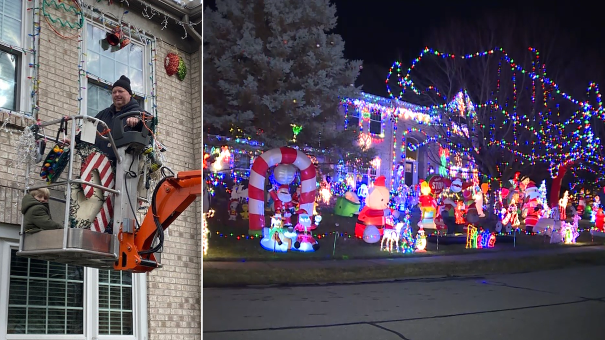 Recreating holiday magic Northern Kentucky neighborhood keeping lights