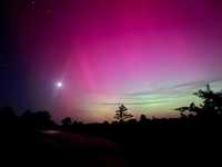 northern lights seen from south alabama