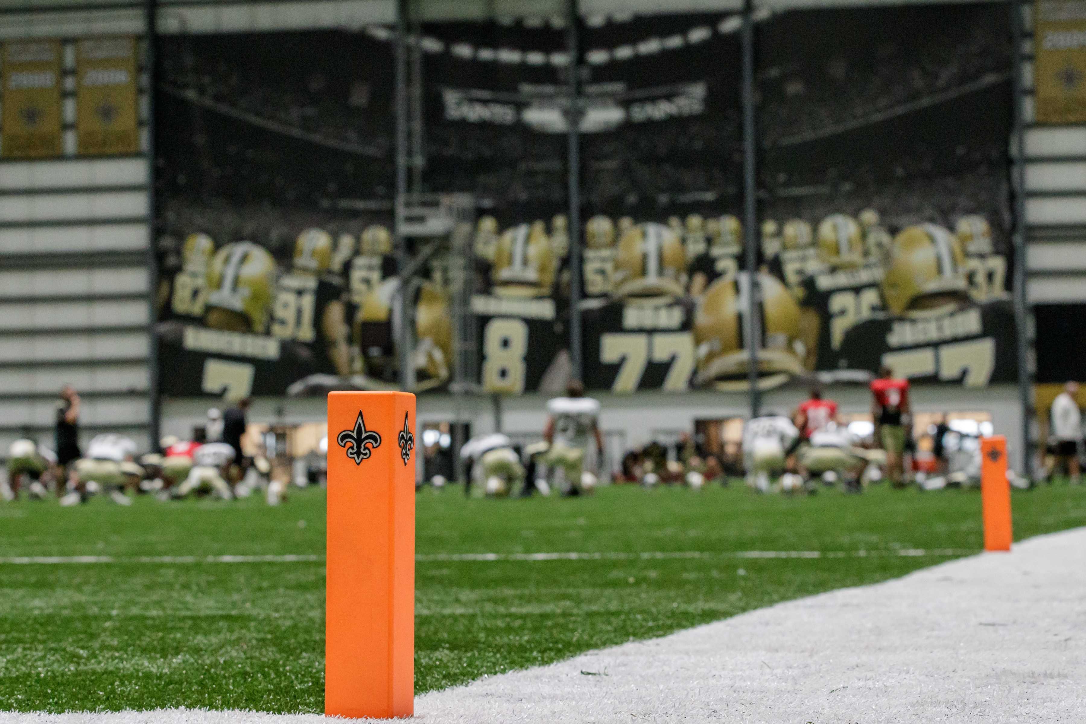 PHOTO GALLERY: New Orleans Saints' First Padded Practice Of Training Camp