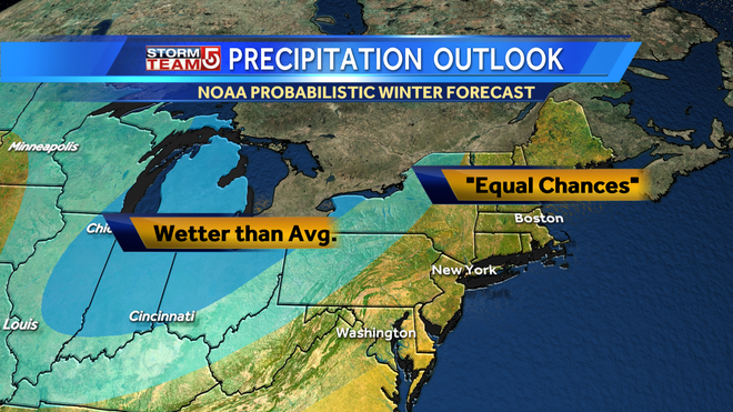 Warm winter may be ahead for Northeast