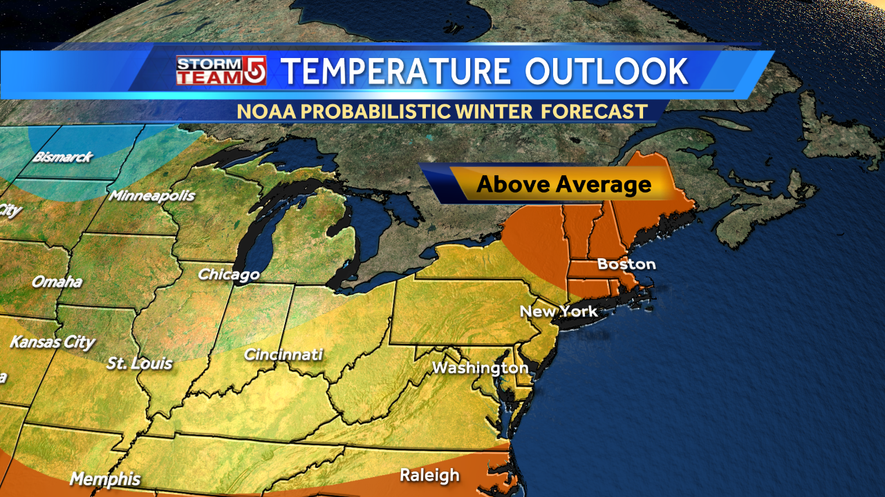 Warm Winter May Be Ahead For Northeast