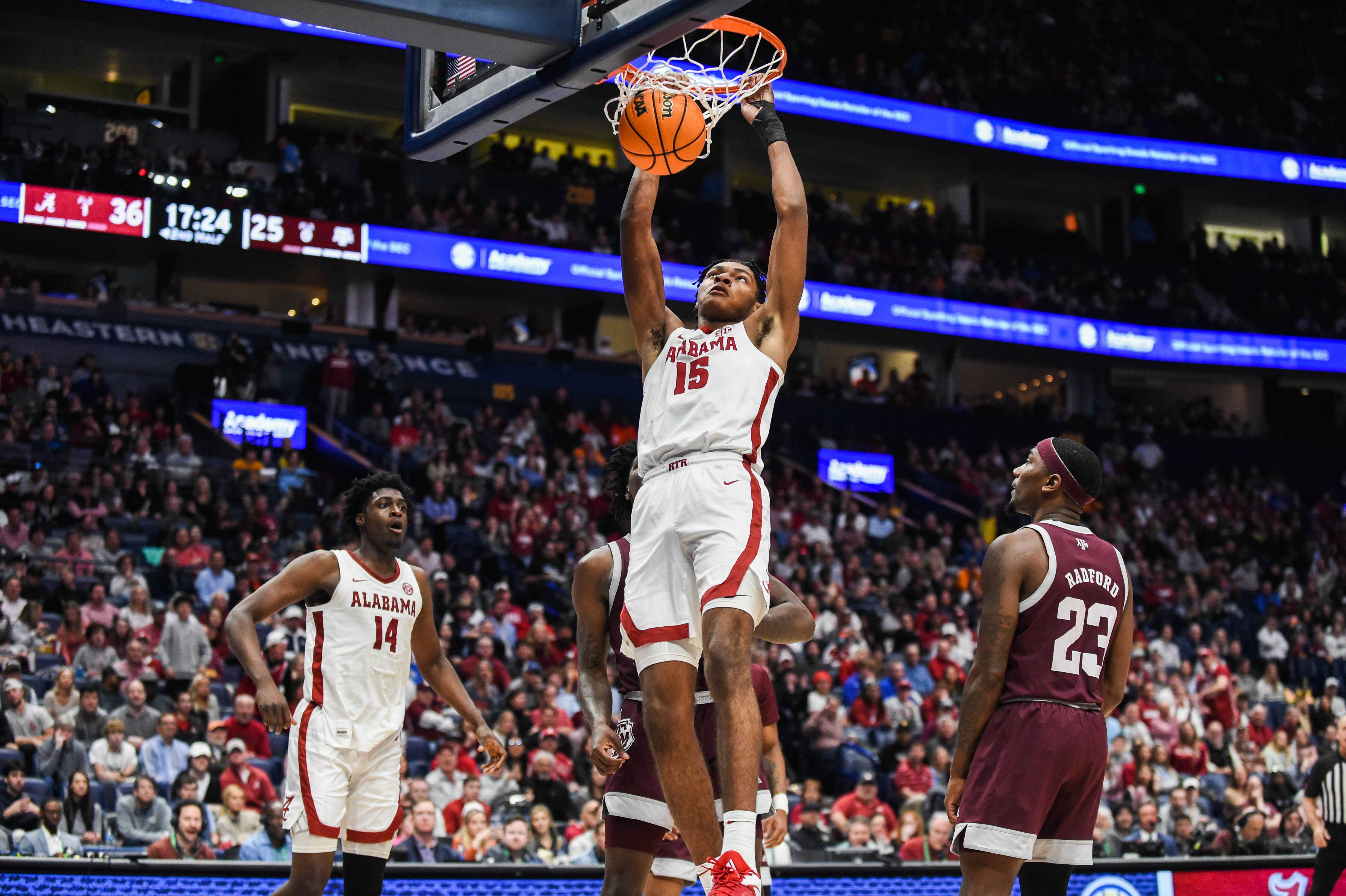 Noah Clowney selected No. 21 overall by Brooklyn Nets in NBA draft -  TideIllustrated