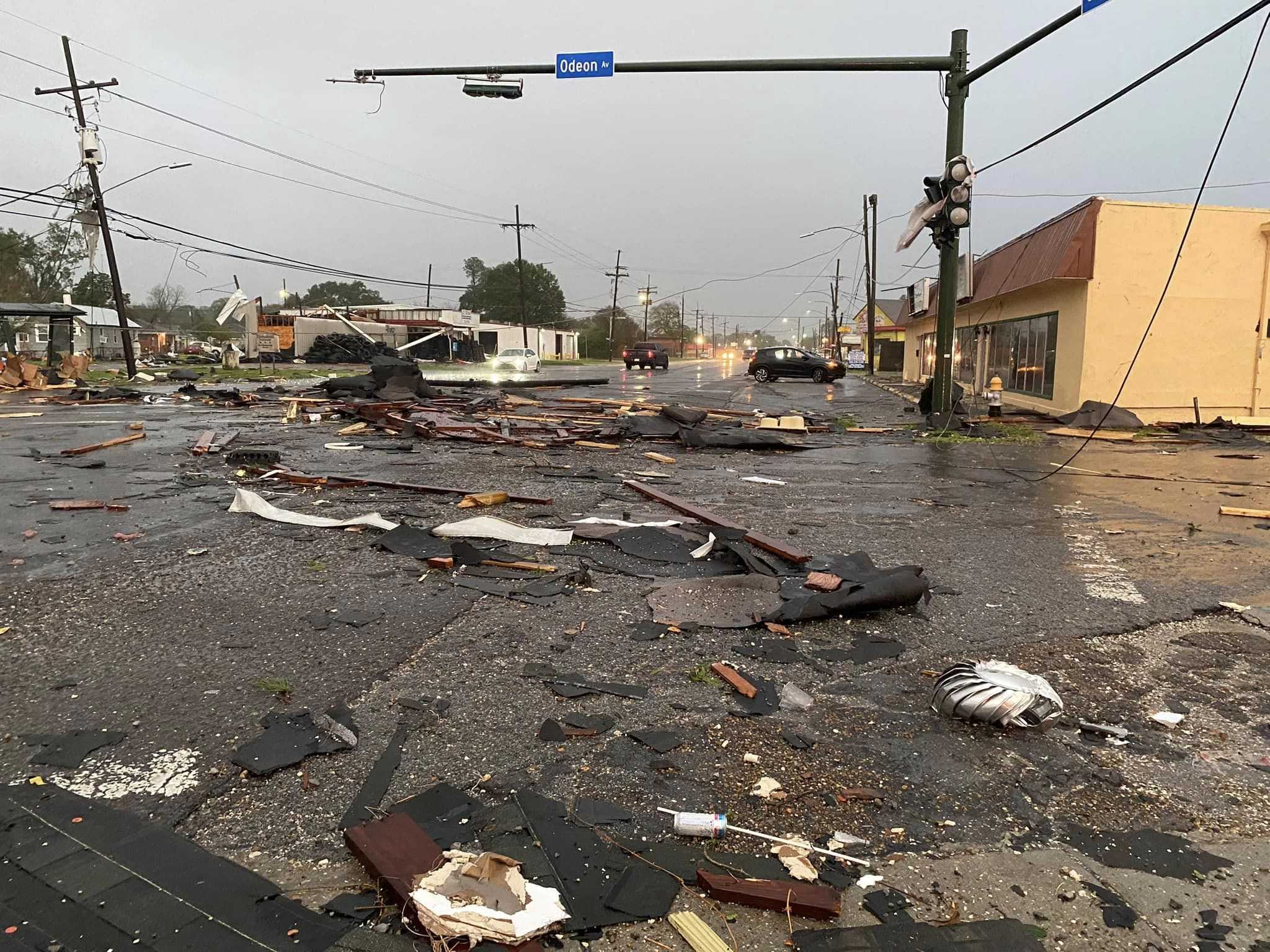 New Orleans Tornado Videos