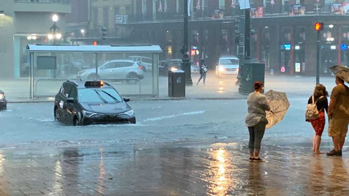 Barry French Quarter In Nola Braces For Tropical Storm Possible Hurricane