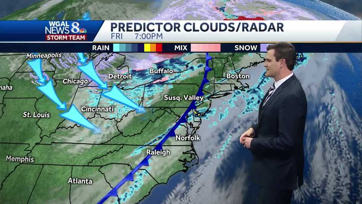 Central Pennsylvania weather After highs near 70, temps plunge this