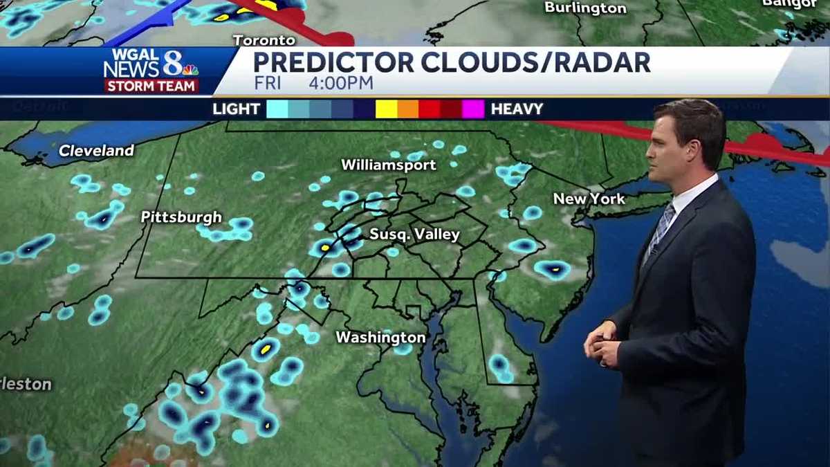 Central Pennsylvania weather Hot and humid