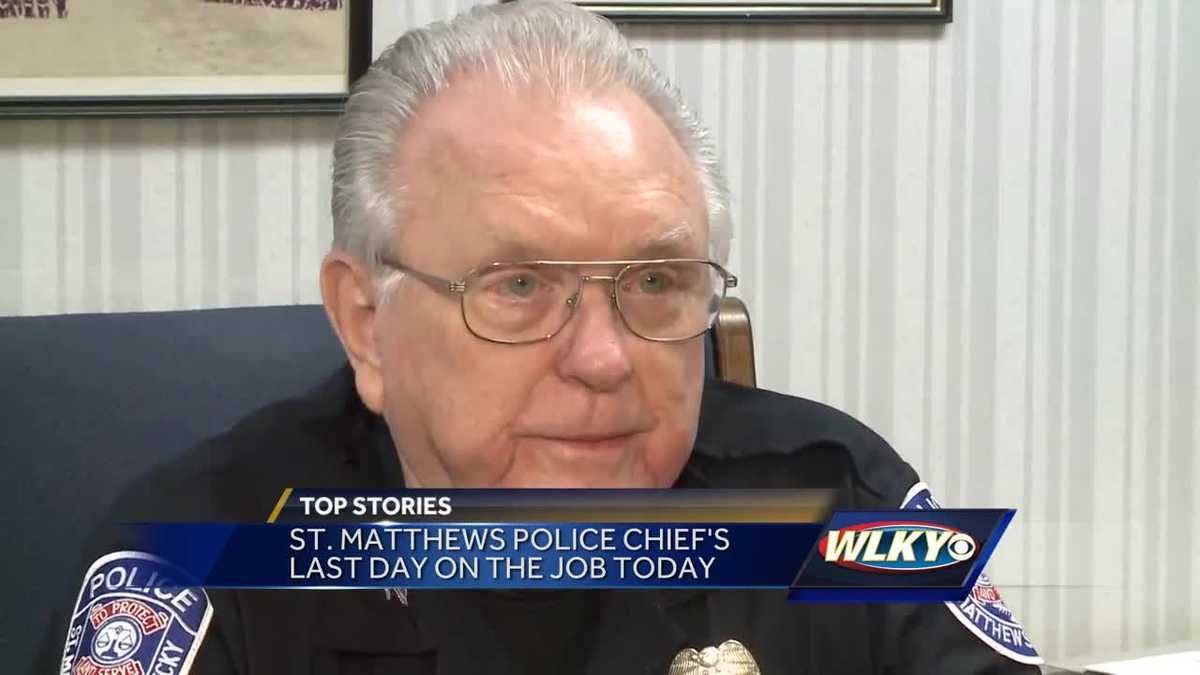 St. Matthews police chief after more than 60 years in law enforcement