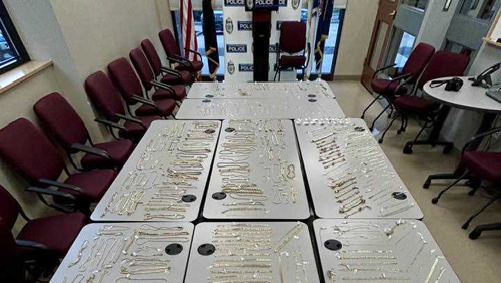 andover cigarette burglary Jewelry, guns recovered by police during manhunt after robbery