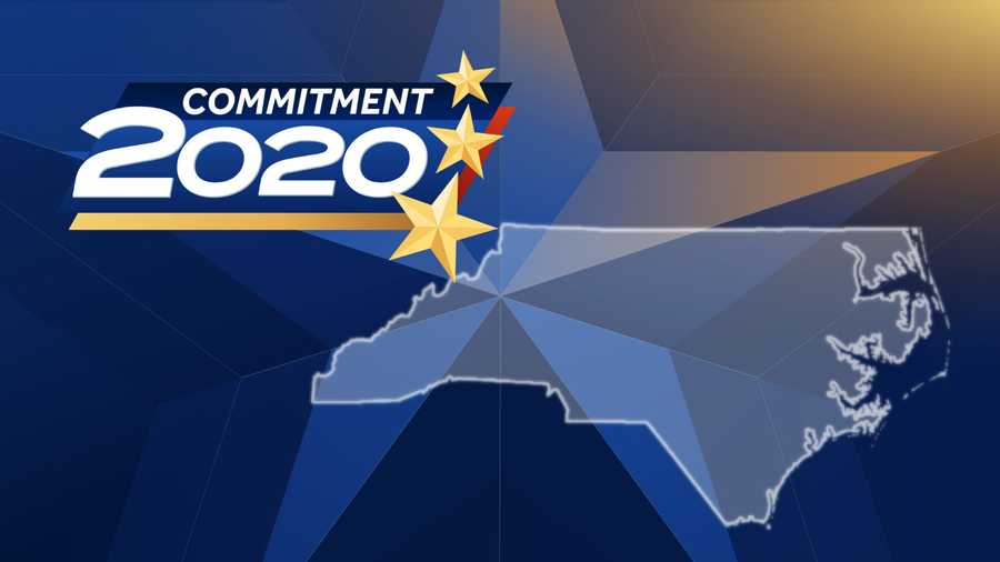 North Carolina map Commitment 2020