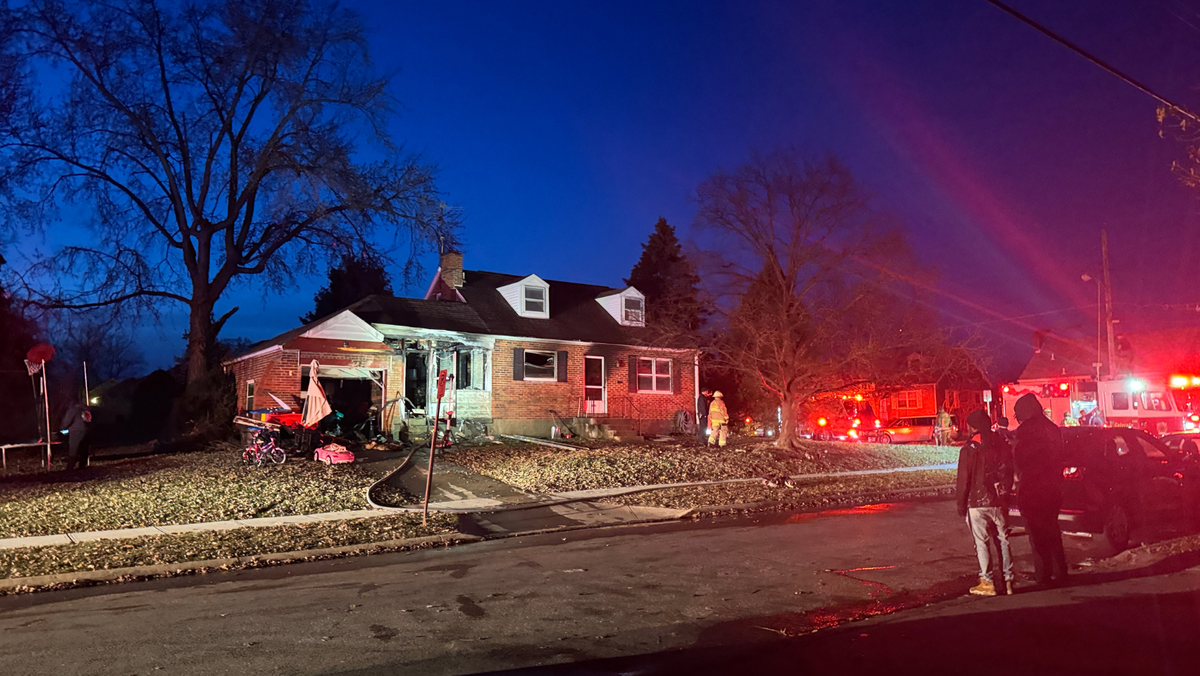 Family displaced after house fire in North College Hill
