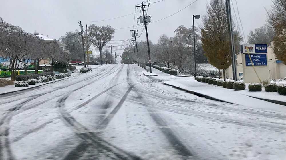 Snow pictures from around the Upstate, WNC