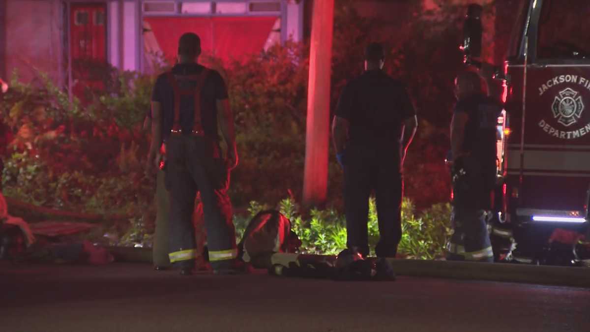Jackson Fire Department respond to house fire near gas station - WAPT