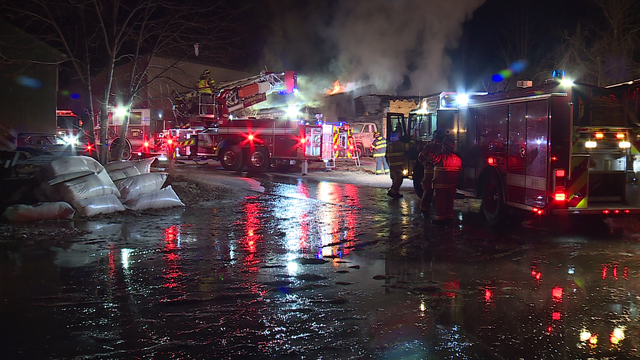 Crews battle a large fire at North Yarmouth lumber facility - Vimarsana News
