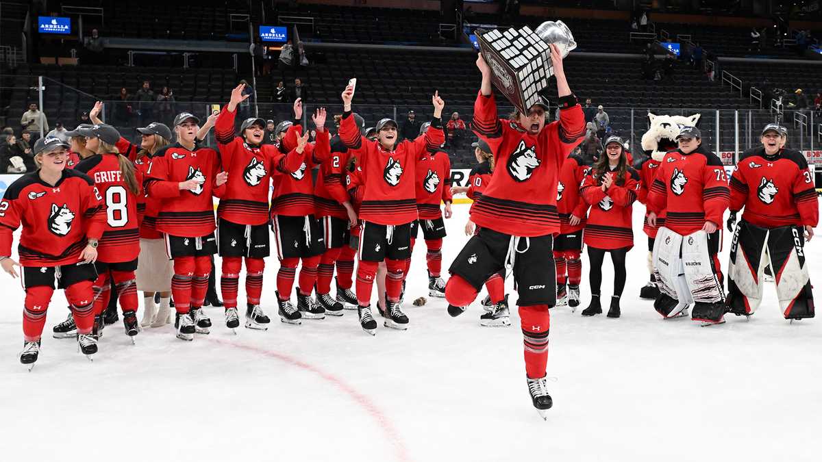 Northeastern wins second straight Women's Beanpot with OT victory