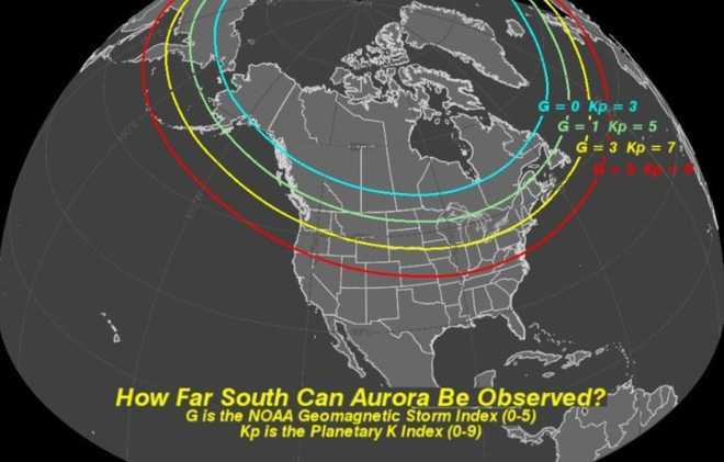 There's a chance you'll be able to see the northern lights in Ohio ...