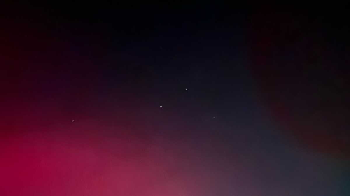 Northern lights put on a show in southcentral Pa.