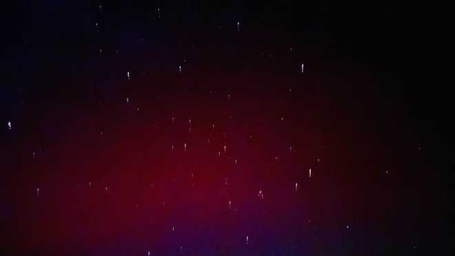 northern lights in amalia, new mexico