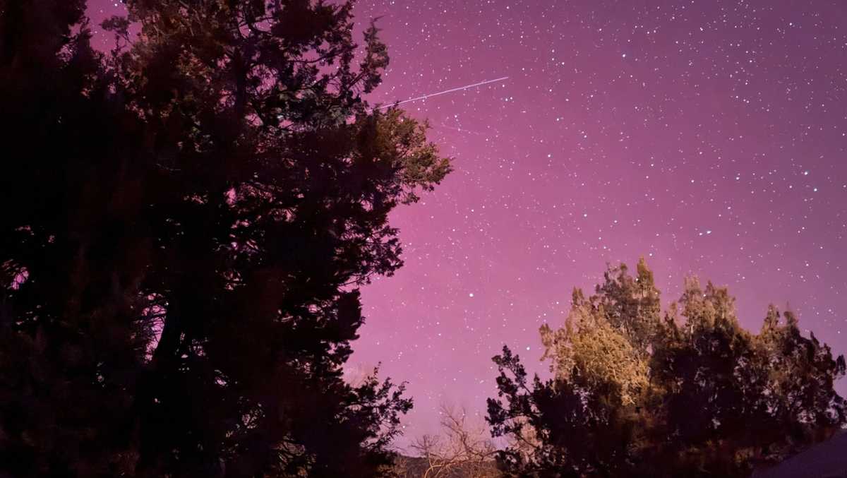Northern lights sightings in New Mexico