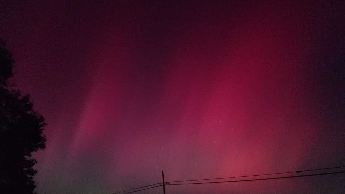 Northern lights put on a show in southcentral Pa.