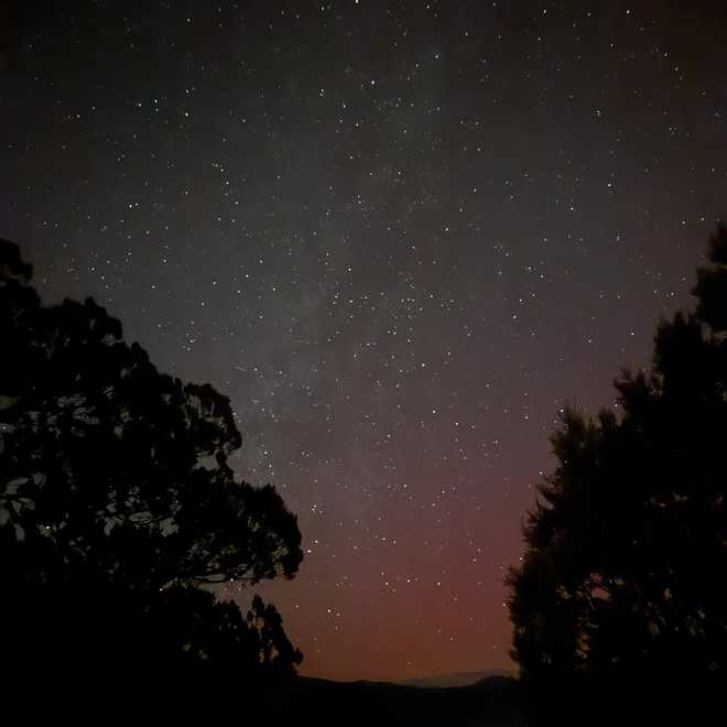 northern lights near ruidoso
