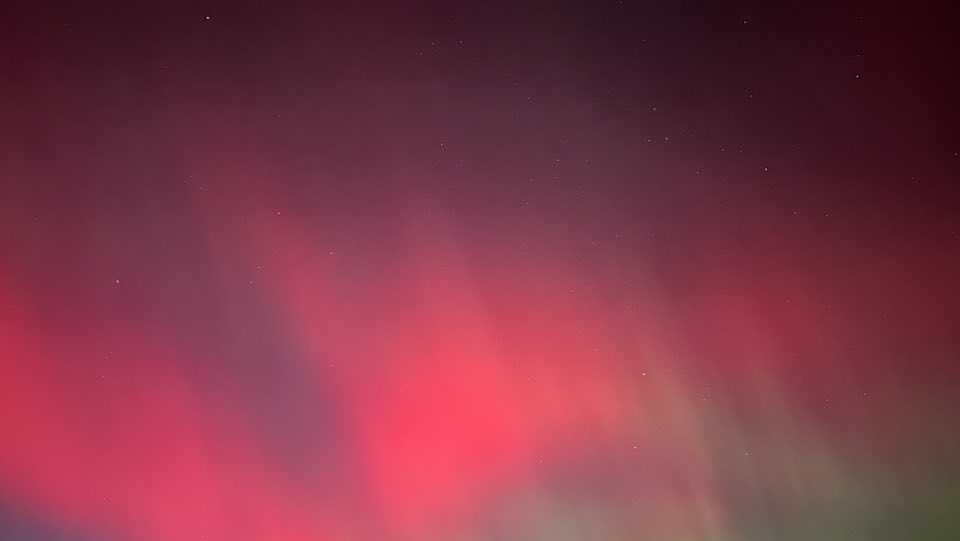 Northern Lights ignite across Maine's skyline