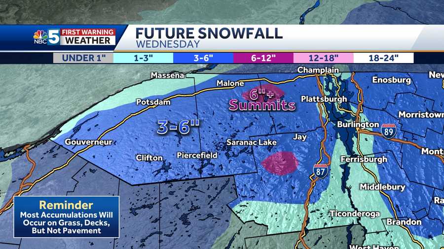 Northern New York, Vermont to see another round of accumulating snow ...
