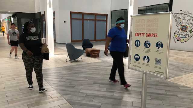 Northpark Mall reopens under new safety guidelines