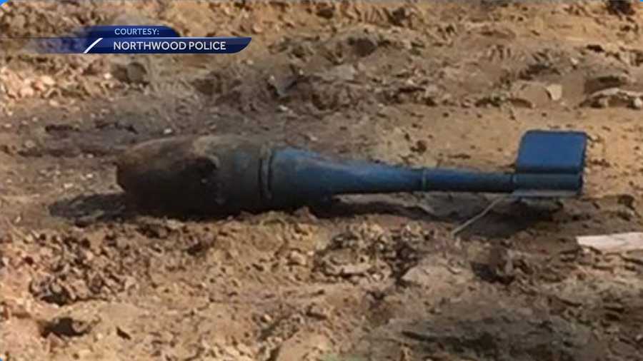 Explosive device removed from Northwood work site