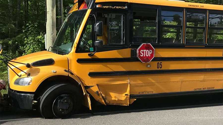 School bus involved in crash in Northwood