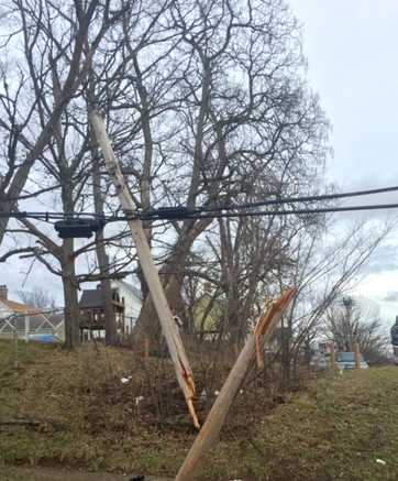 Norwood PD: 1 ejected after car crashes into pole