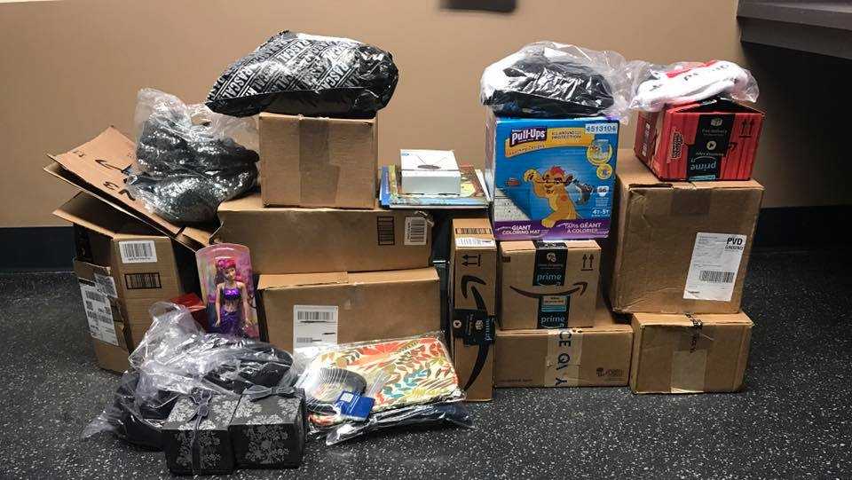 Sleighfull of stolen packages found under suspect's Christmas tree
