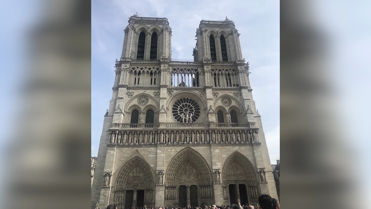 East Bridgewater students tour Notre Dame Cathedral hours before tragic