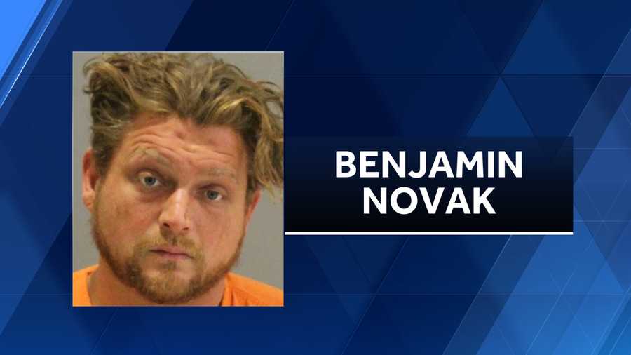 ben novak accused of crashing through fence and trying to enter stranger's home