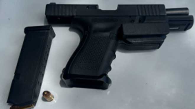 During a traffic stop, police found a loaded handgun in Stoico Jr.'s vehicle.