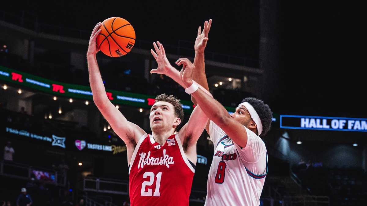Nebraska men's basketball takes down New Mexico in Kansas City during Hall of Fame Classic