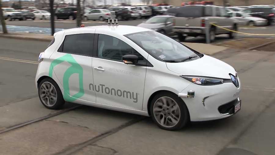 nuTonomy self-driving car test