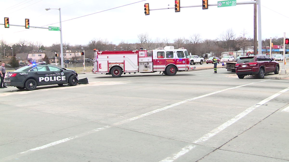 3 people, including police officer, taken to hospital after crash in ...